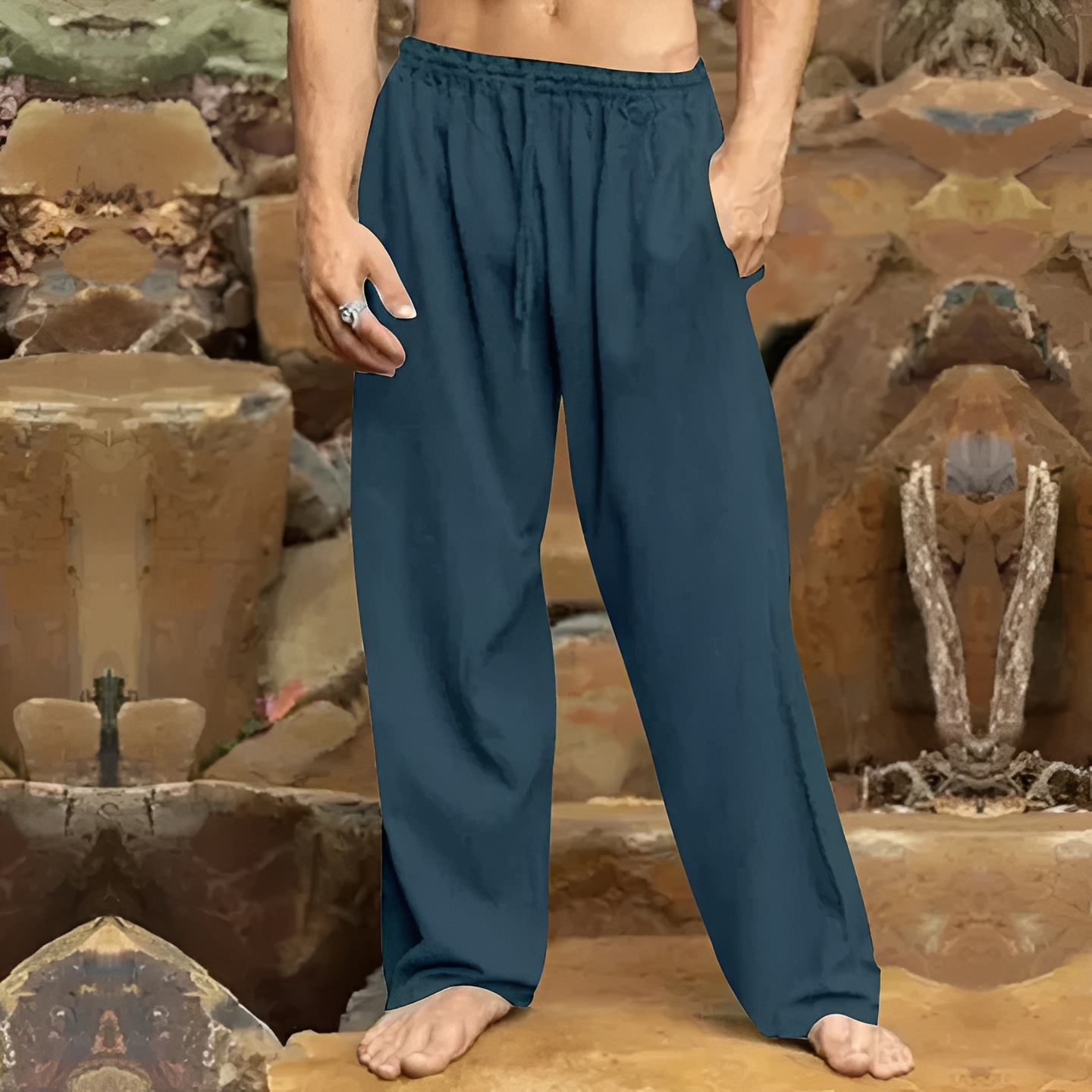 Norlan - Weite und atmungsaktive Hose für Herren