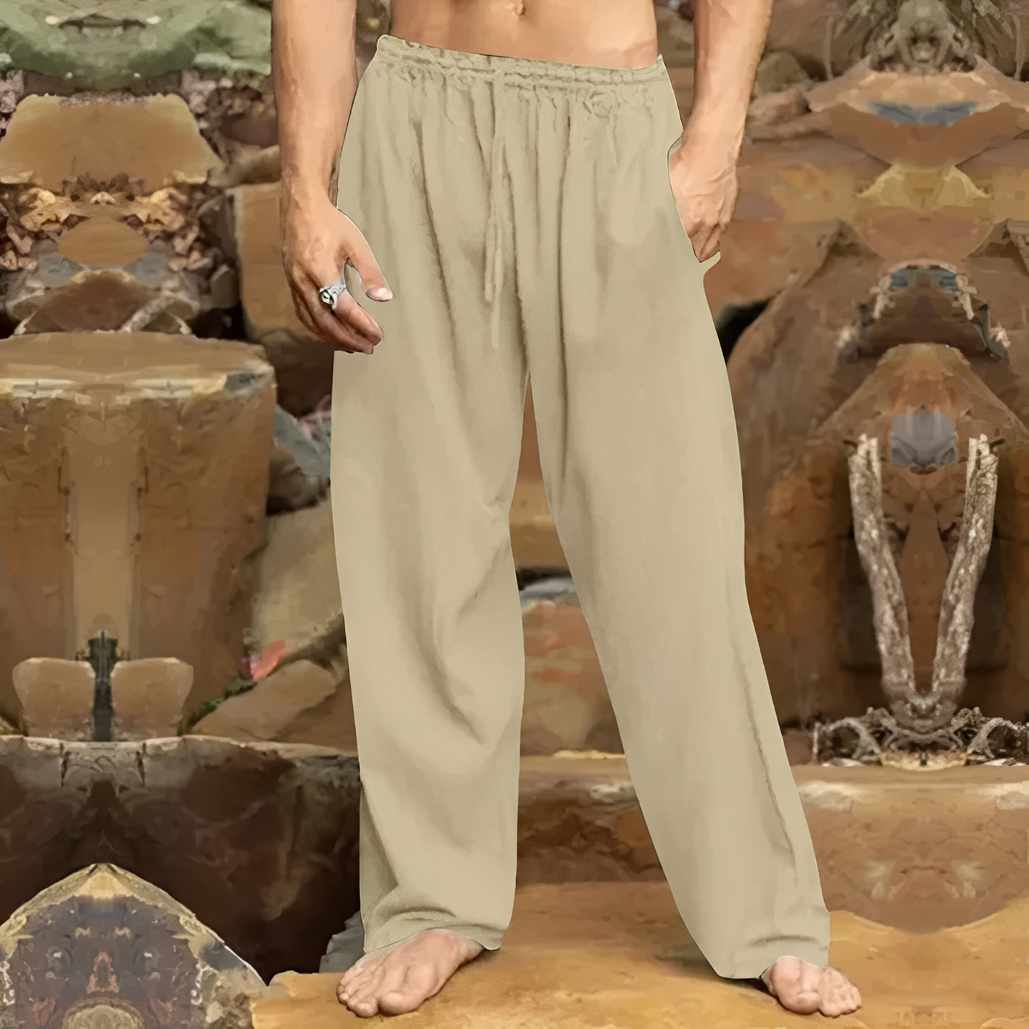 Norlan - Weite und atmungsaktive Hose für Herren