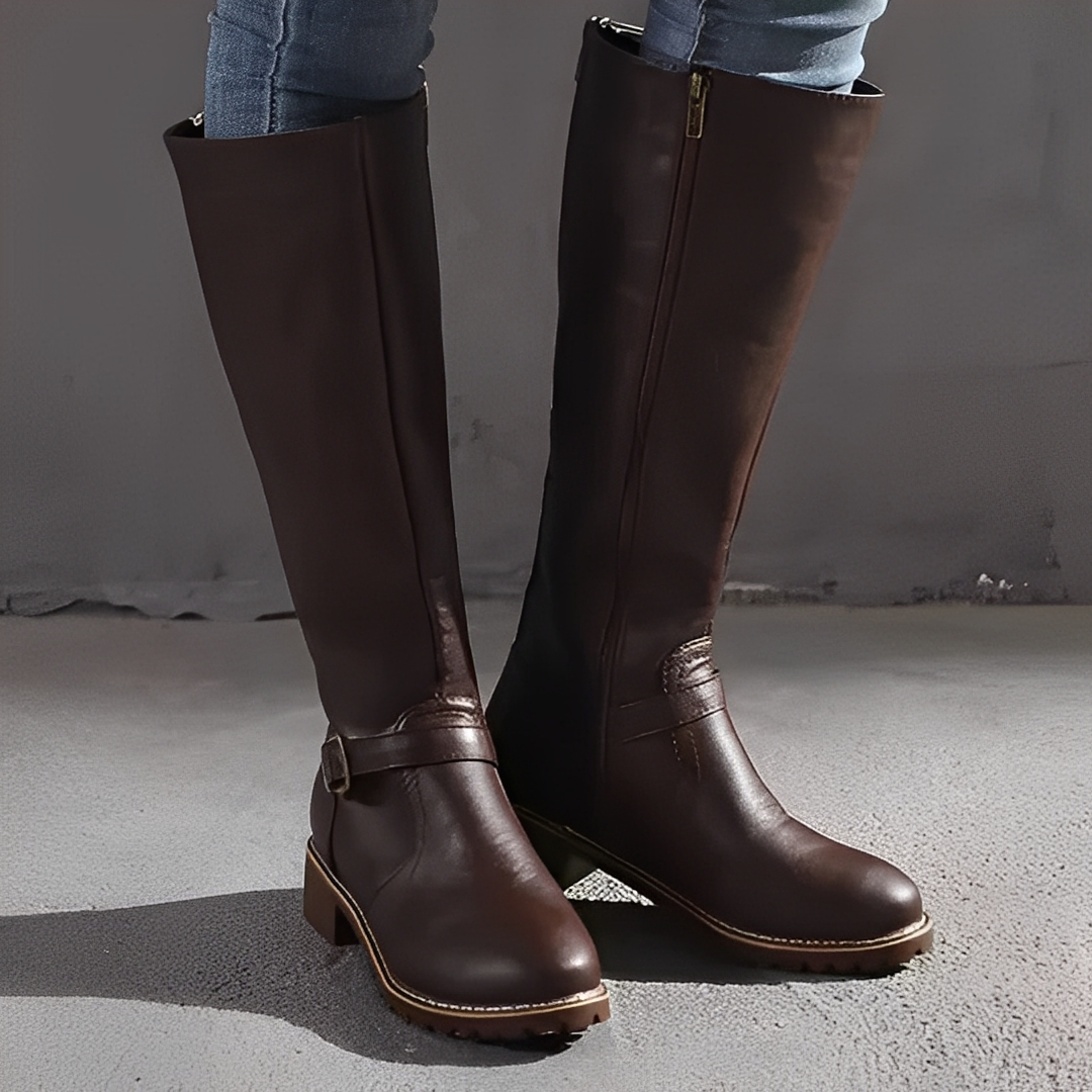 Livie - Hochwertige Lederstiefel für Damen