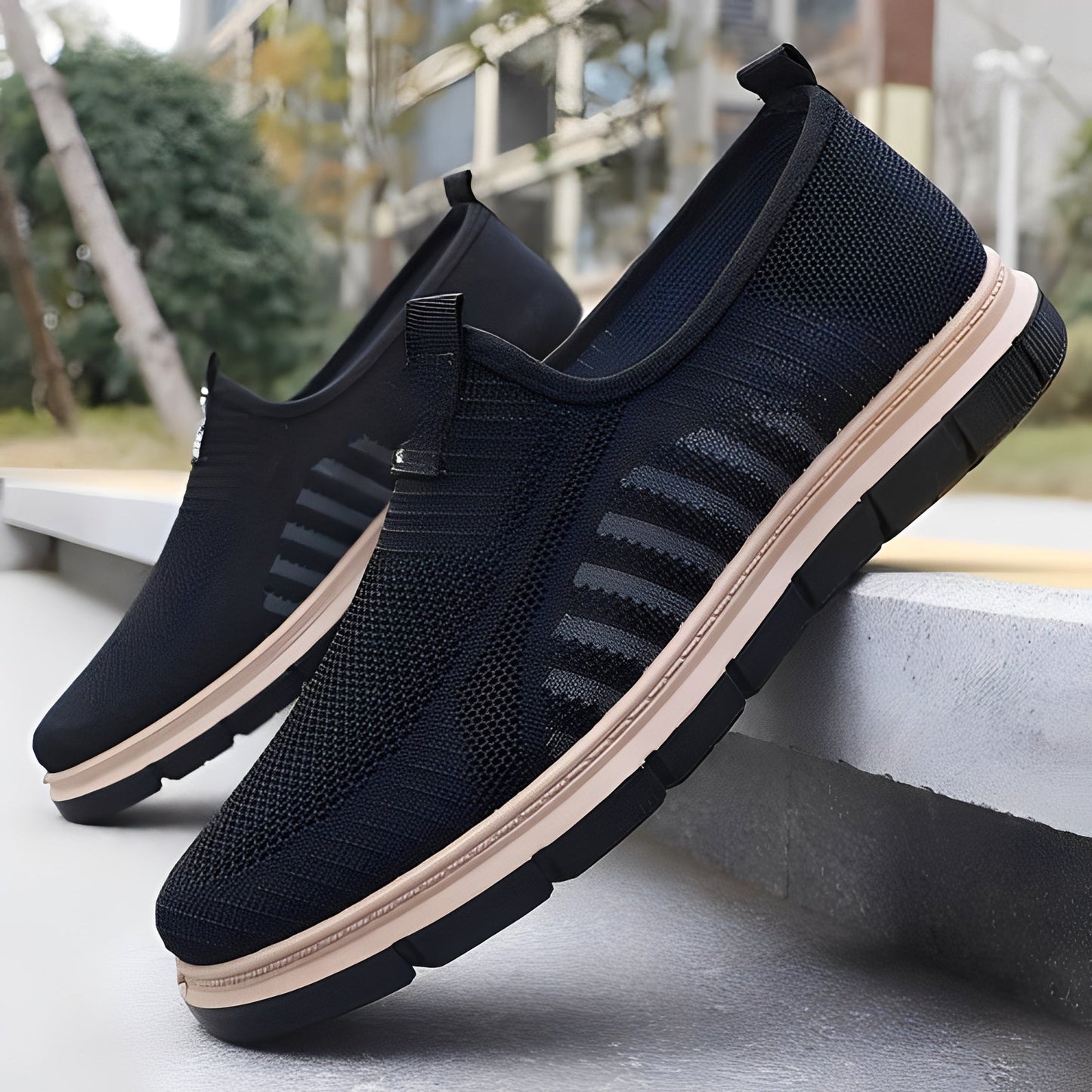 Henrick - Modische Slip-On-Sneaker für Herren