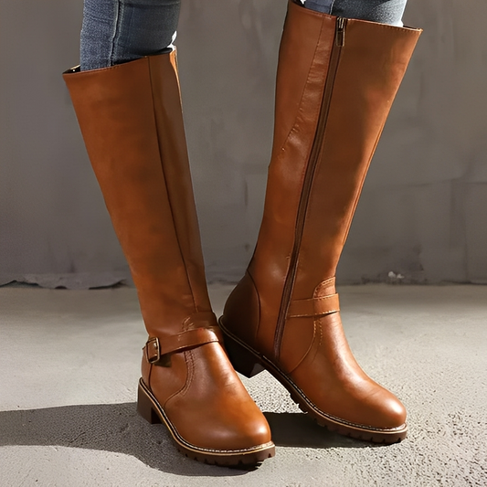 Livie - Hochwertige Lederstiefel für Damen
