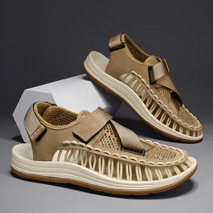 Alfien - Atmungsaktive Sandalen mit verstellbaren Riemen für Herren