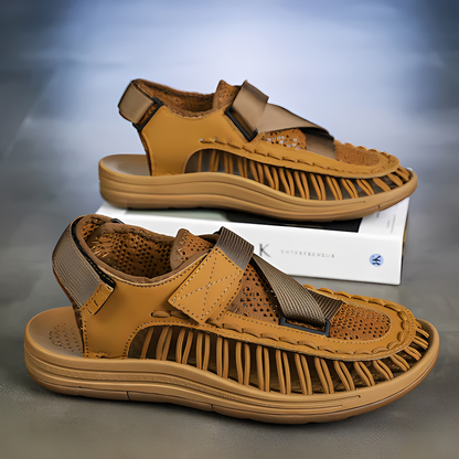 Alfien - Atmungsaktive Sandalen mit verstellbaren Riemen für Herren