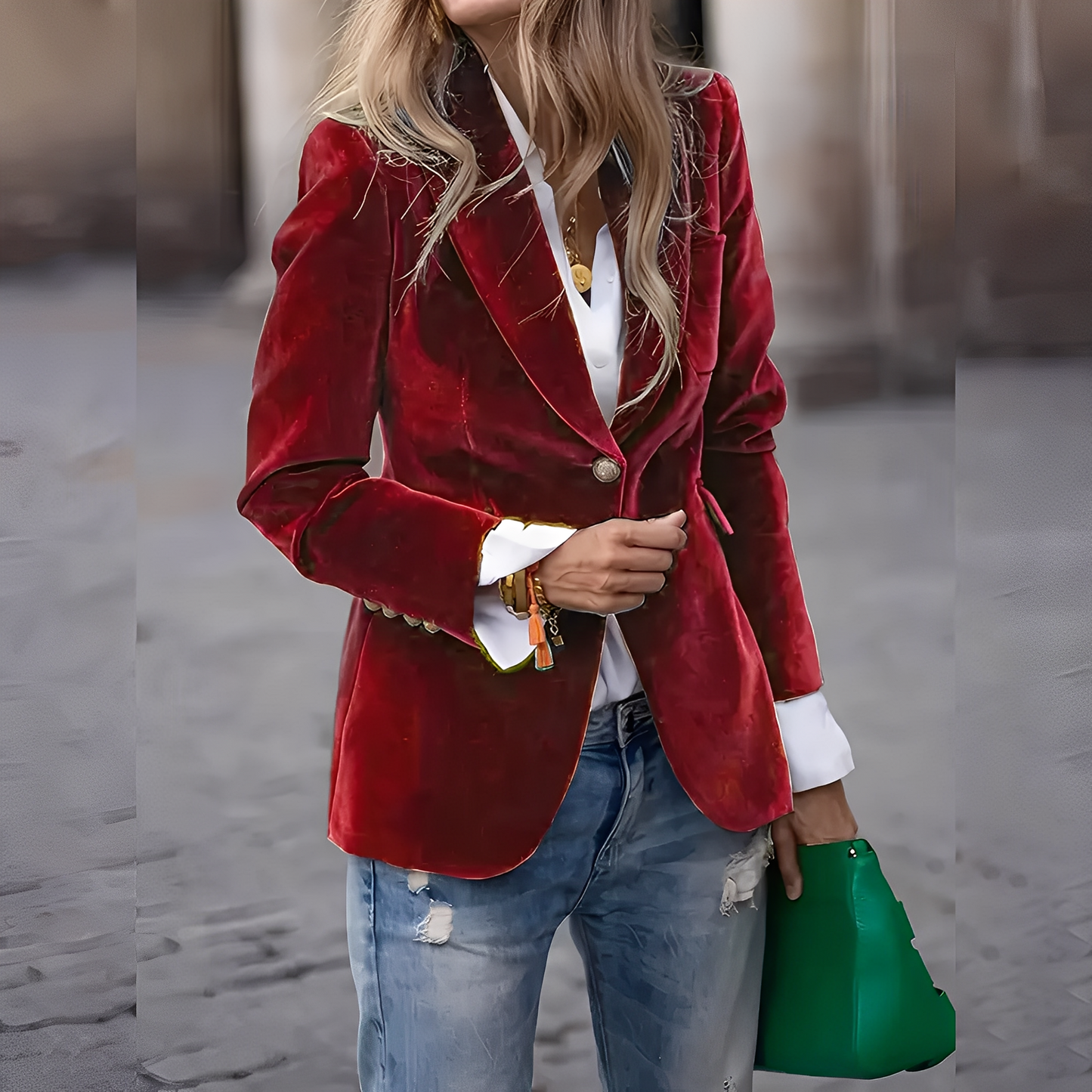 Alise - Stylischer Blazer mit schmaler Passform