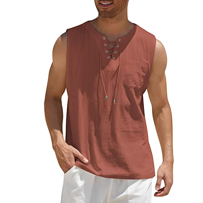 Alexia - Bequemes ärmelloses Tanktop für Herren
