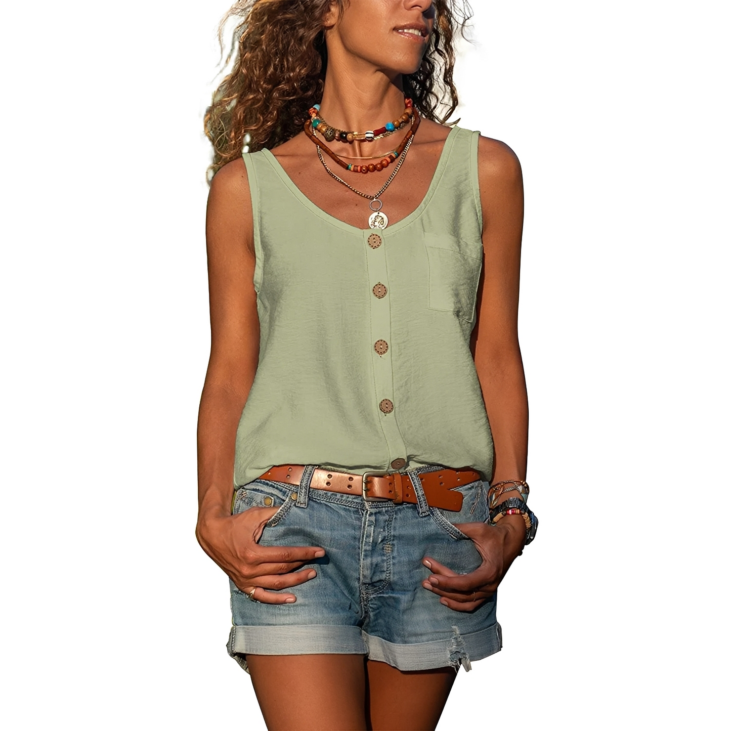 Naressa - Elegantes Sommer-Top für Damen