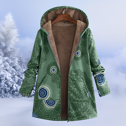Jasmin - Moderne, warme Kapuzenjacke