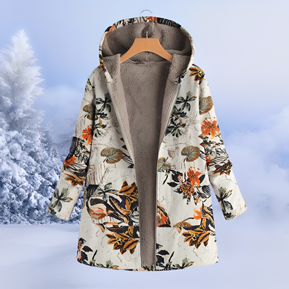 Jasmin - Moderne, warme Kapuzenjacke