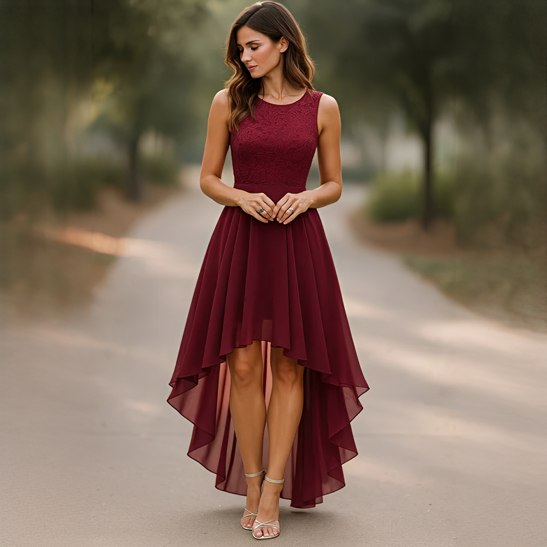Marilla - Asymmetrisches Kleid für Damen