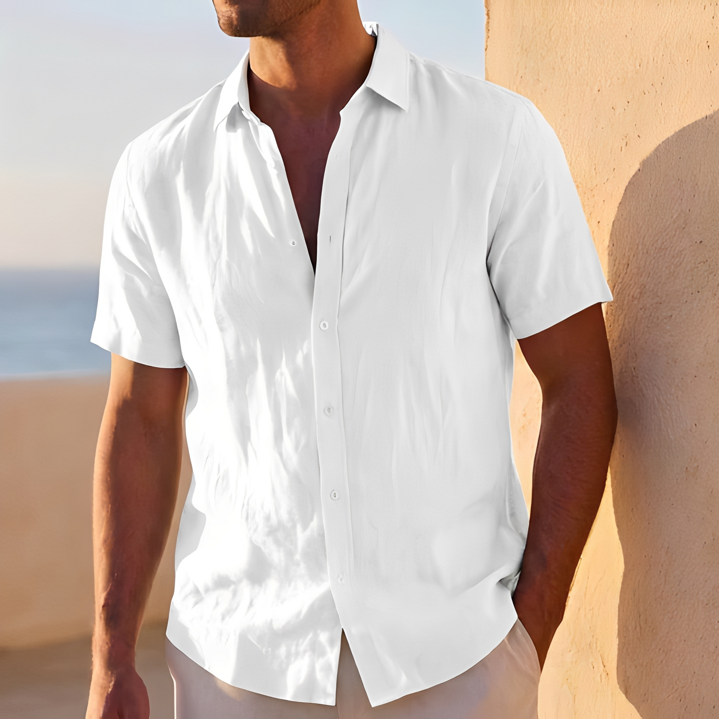 Jassen - Weit geschnittenes Button-Down-Hemd für Herren