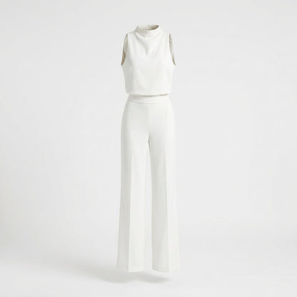 Almerra - Damen-Jumpsuit ohne Ärmel im weiten Stil