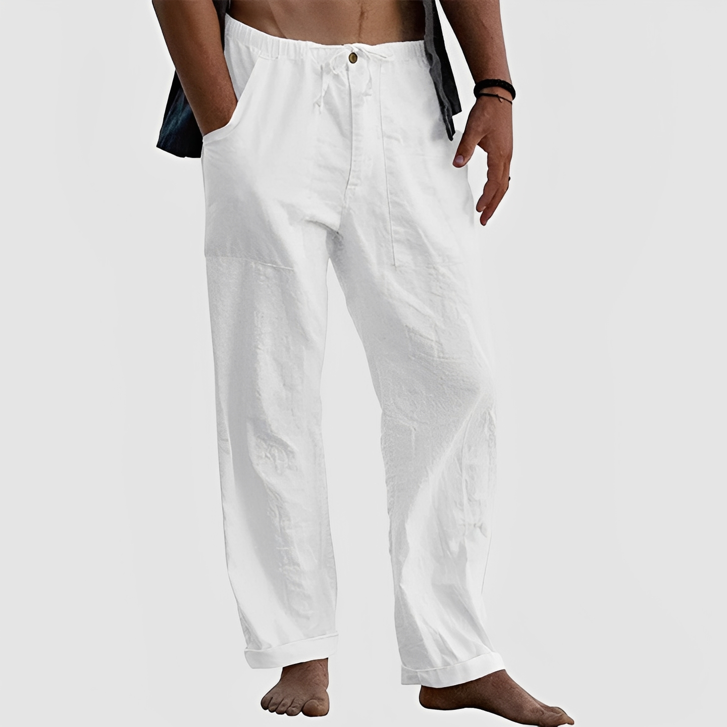 Jovan - Lässige Sommerhose mit Kordelzug für Herren