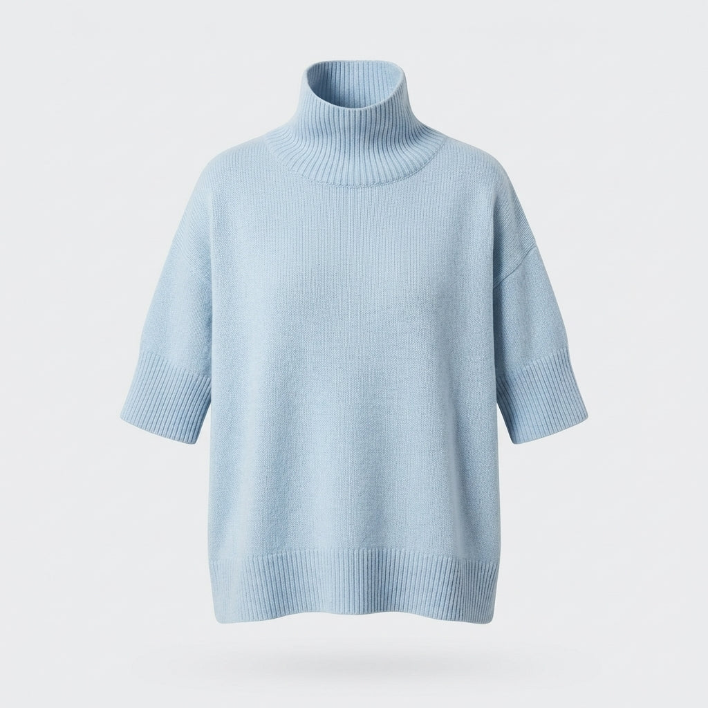 Berenice – Pullover mit Hohem Kragen