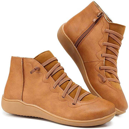 Afra – Vintage Schnürstiefel