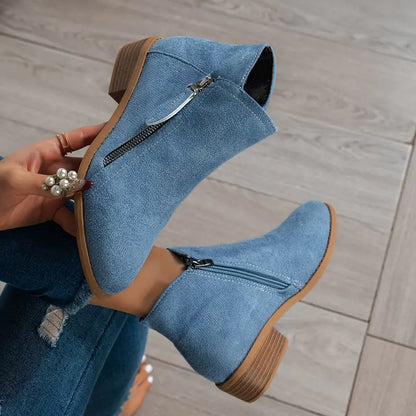 Klara – Reißverschluss Stiefel