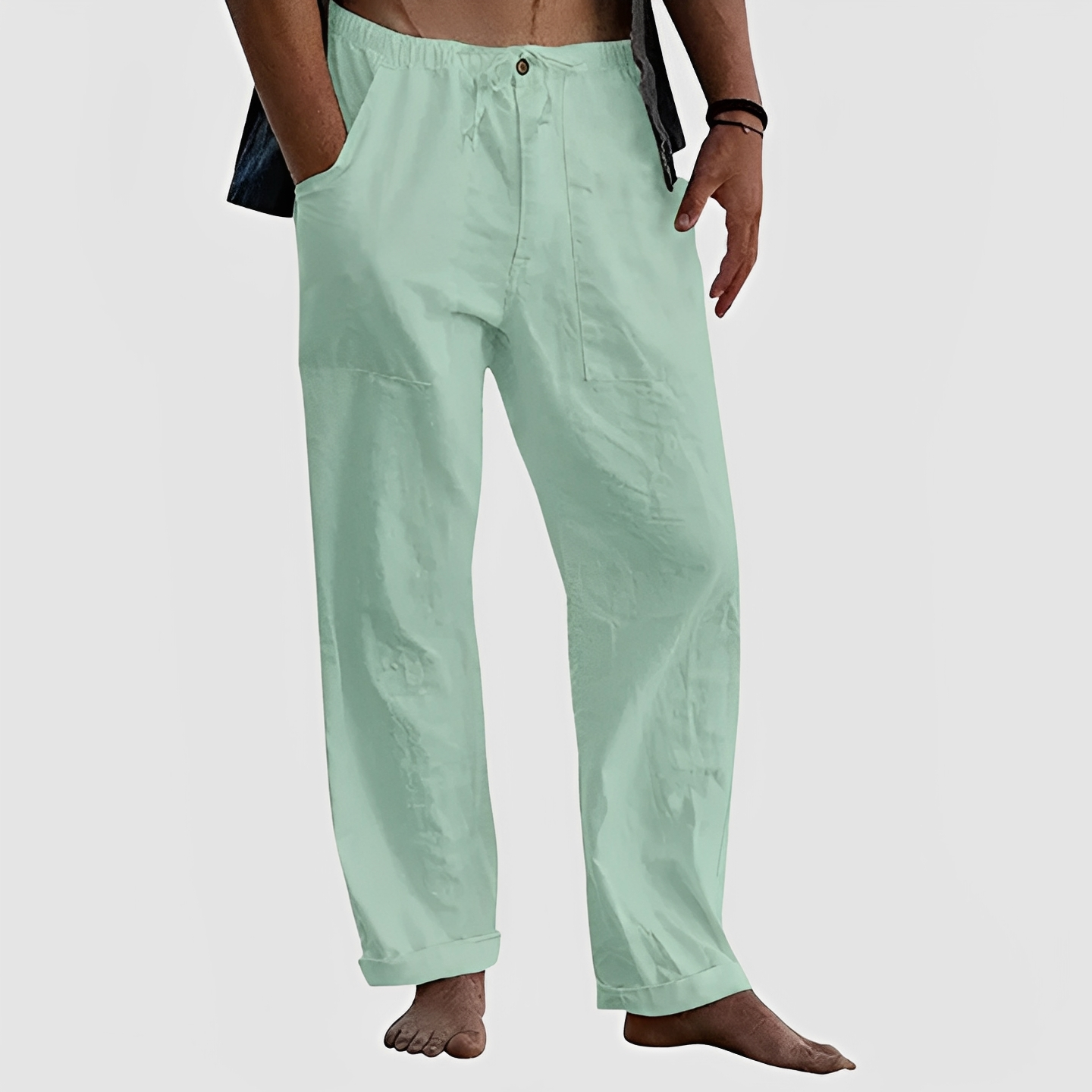 Jovan - Lässige Sommerhose mit Kordelzug für Herren