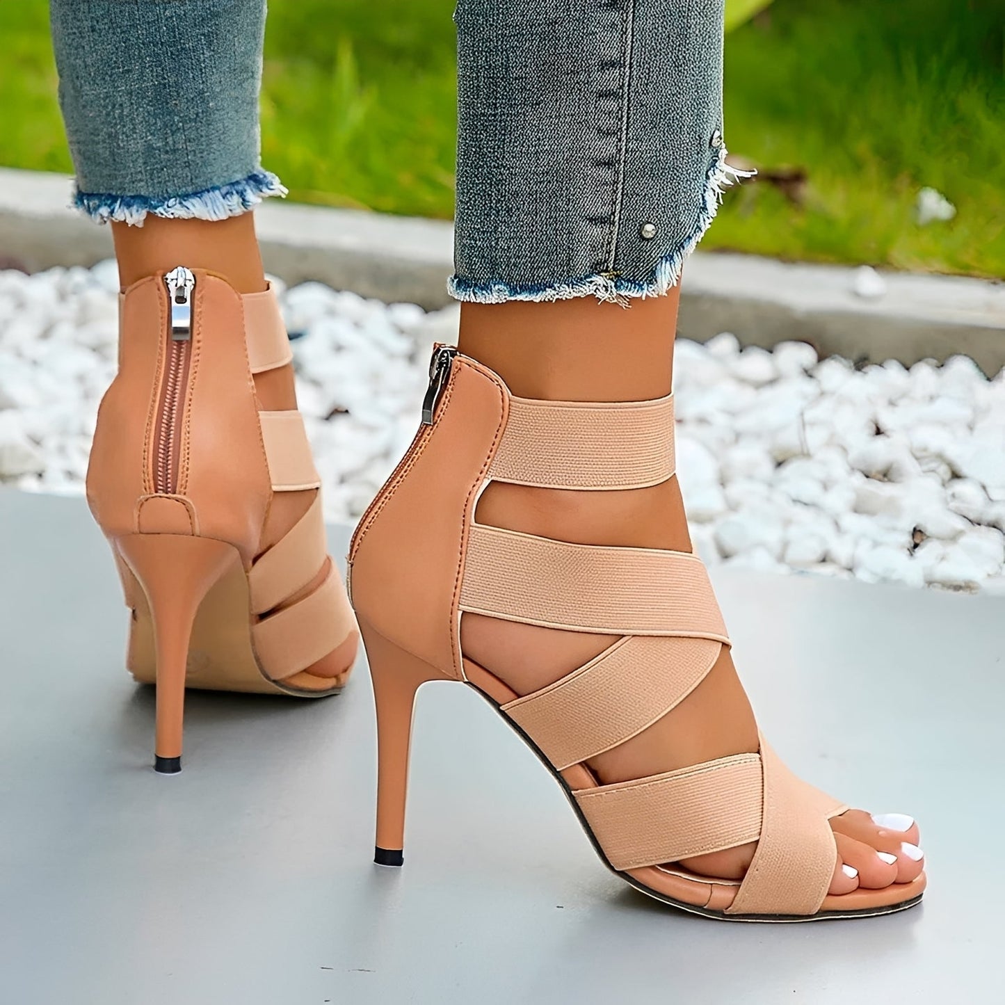 Alia - Elegante Sandalen mit hohem Absatz