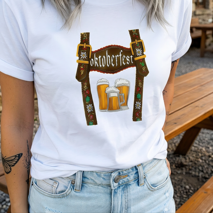 Olivia - Gemütliches Oktoberfest-T-Shirt mit Print