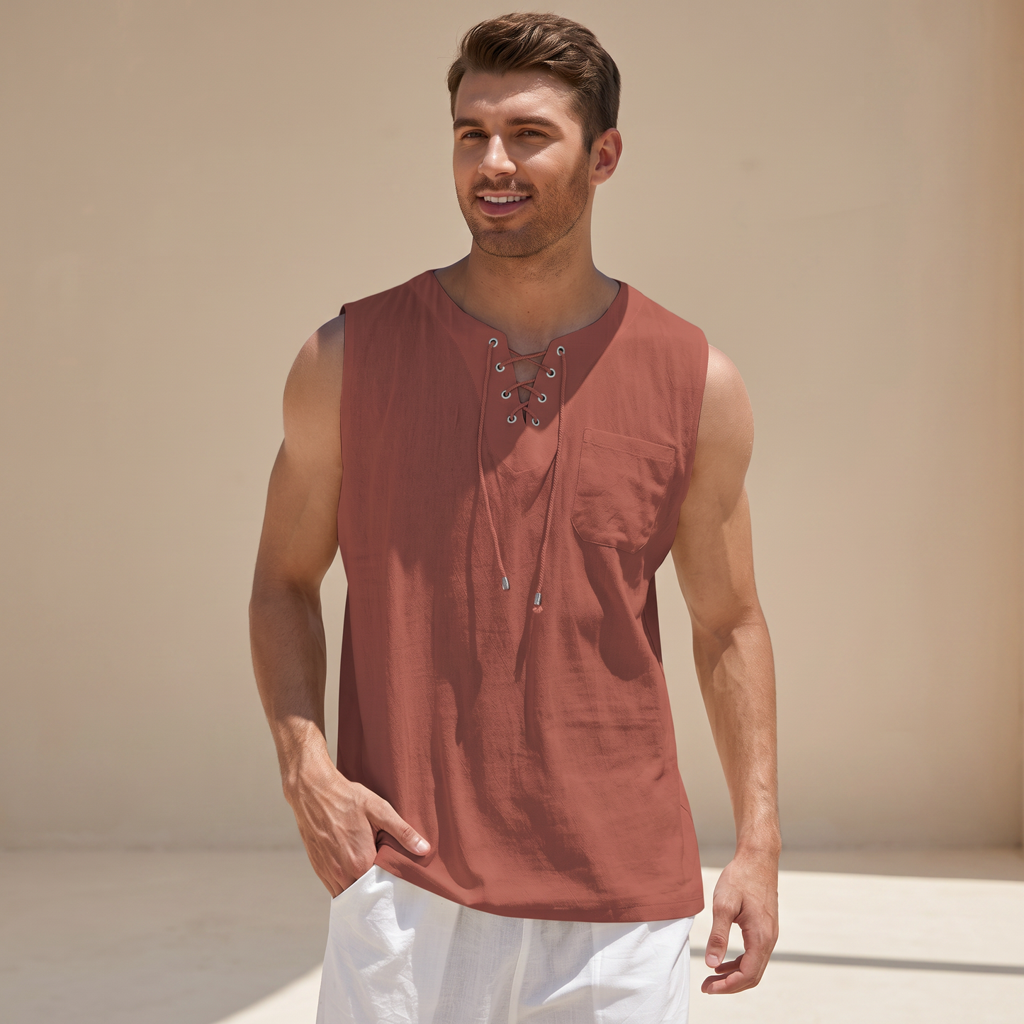 Mccoy - Gemütliches ärmelloses Tanktop