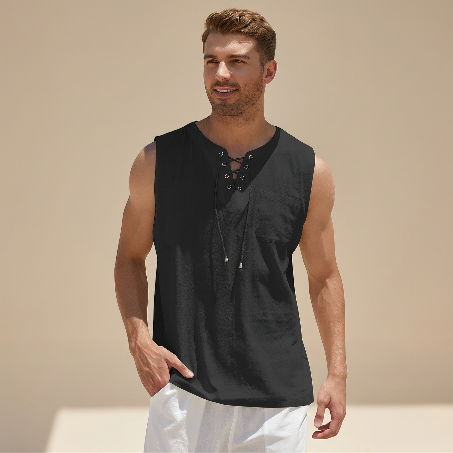 Mccoy - Gemütliches ärmelloses Tanktop
