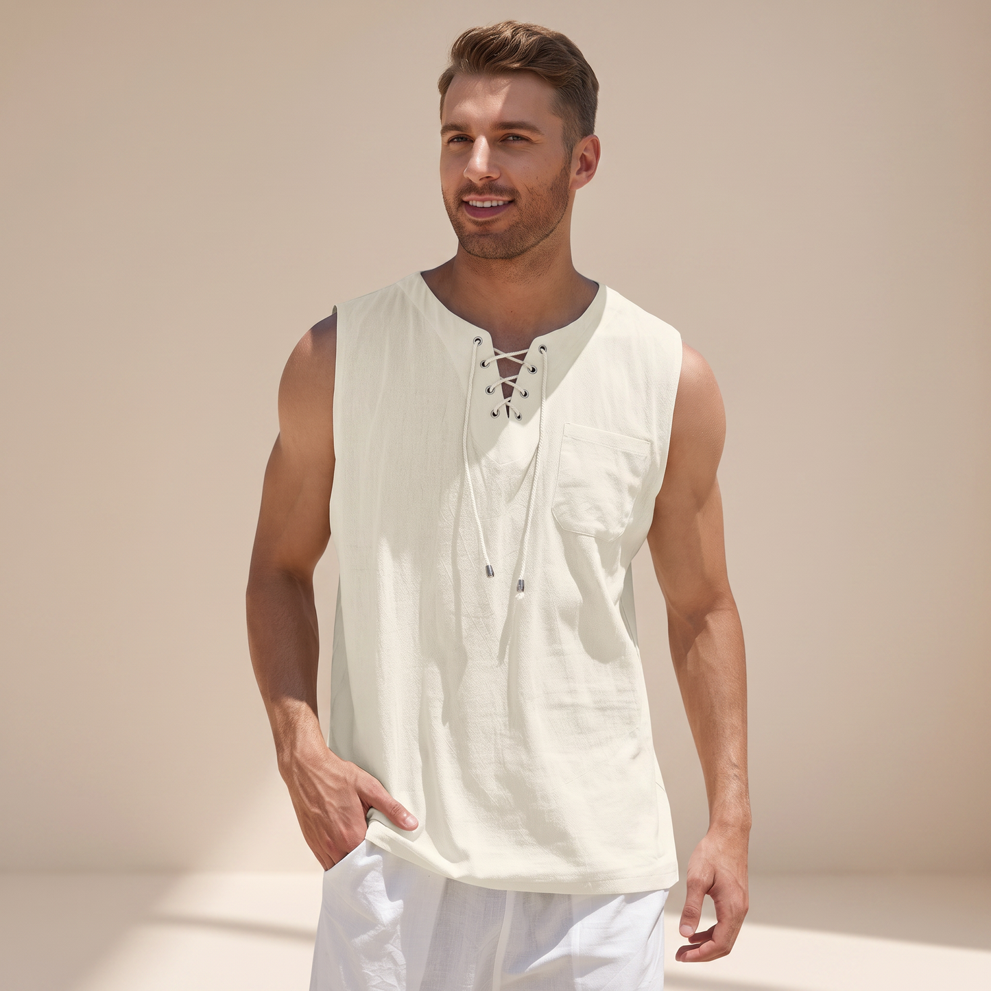 Mccoy - Gemütliches ärmelloses Tanktop