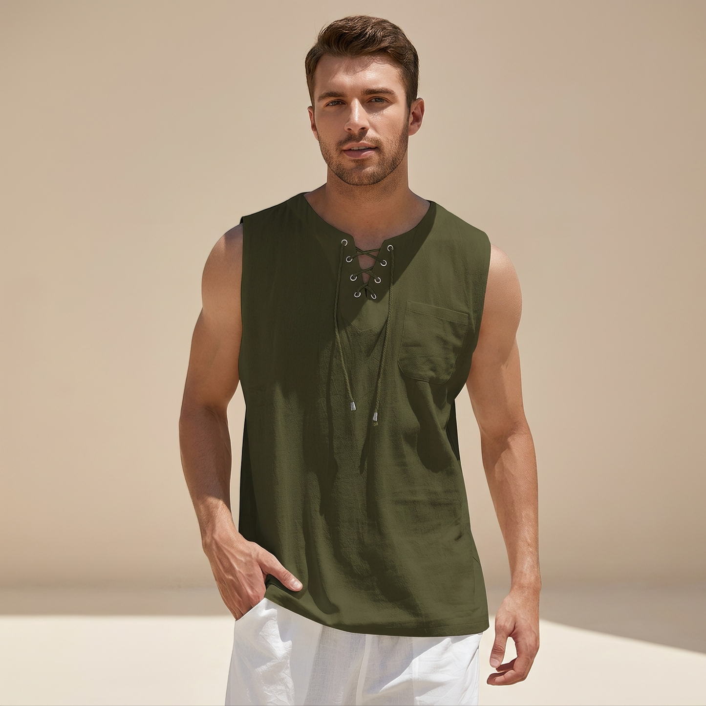 Mccoy - Gemütliches ärmelloses Tanktop