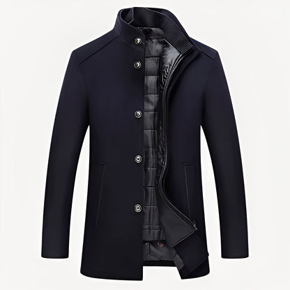 Tobin - Eleganter Herren-Woll-Trenchcoat
