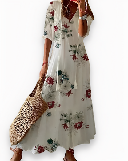 Annie - Lässiges, bohemisches Maxikleid für Damen
