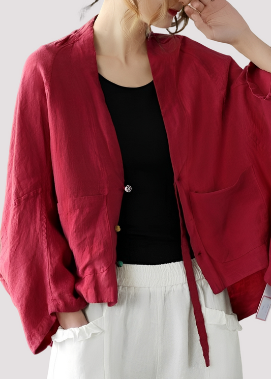 Tilly - Weite und lässige Strickjacke mit Taschen für Damen