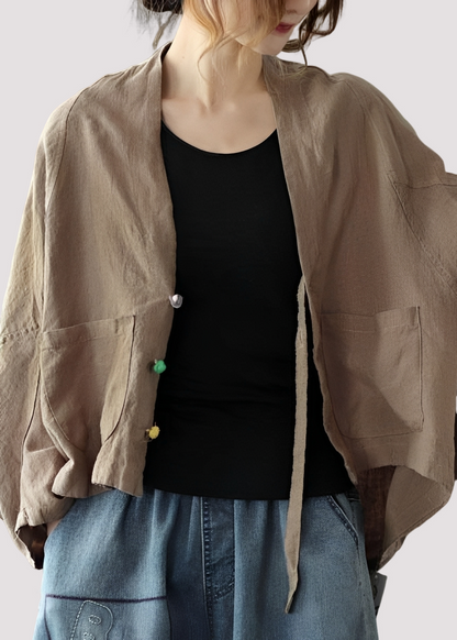 Tilly - Weite und lässige Strickjacke mit Taschen für Damen