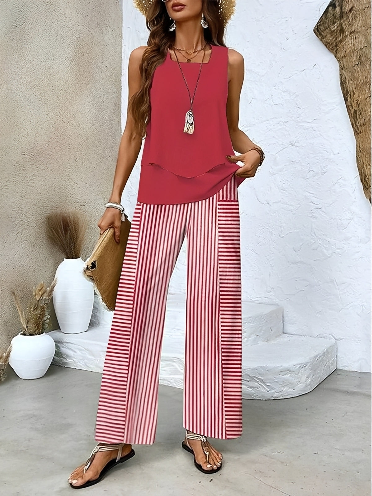 Jesse - Fließendes und elegantes Set für Damen