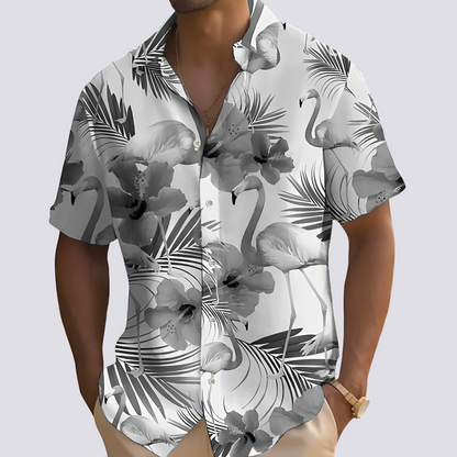 Philip - Schickes Hemd mit hawaiianischem Muster für Herren