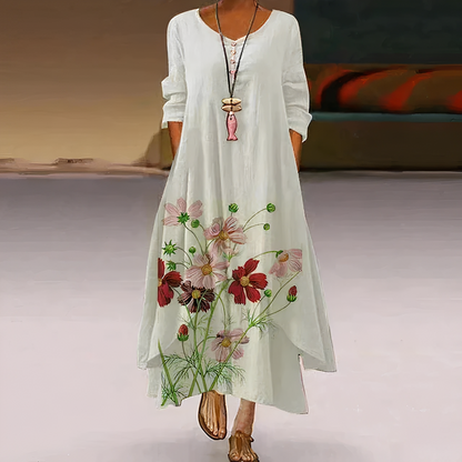 Kalin - Elegantes Kleid mit unregelmäßigem Saum für Damen