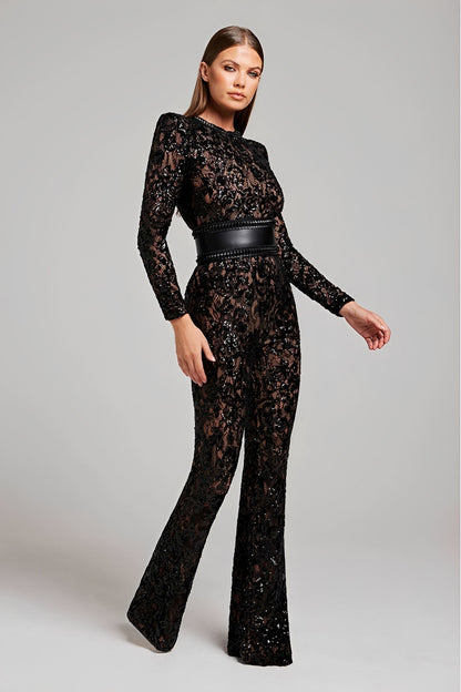 Caroline - Eleganter Jumpsuit, figurbetonter Schnitt für Damen