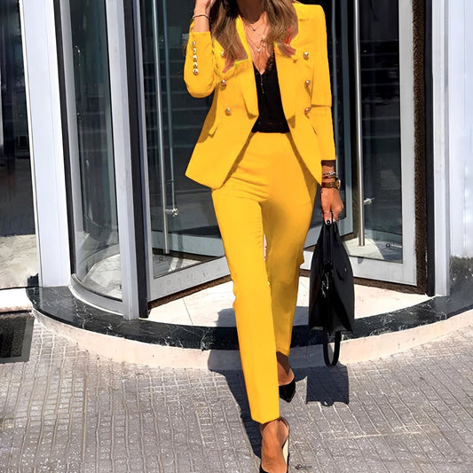Erika - Modernes Set aus Blazer und Hose für Damen