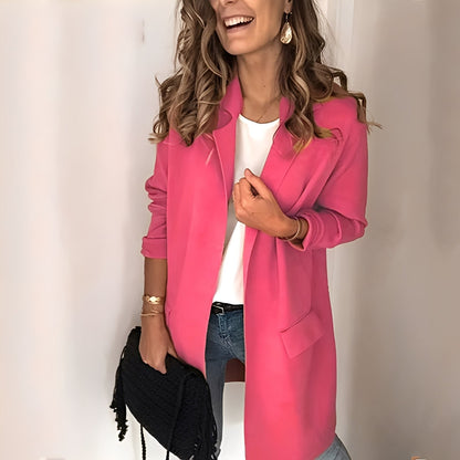 Georgina - Eleganter Damenblazer in langer Form