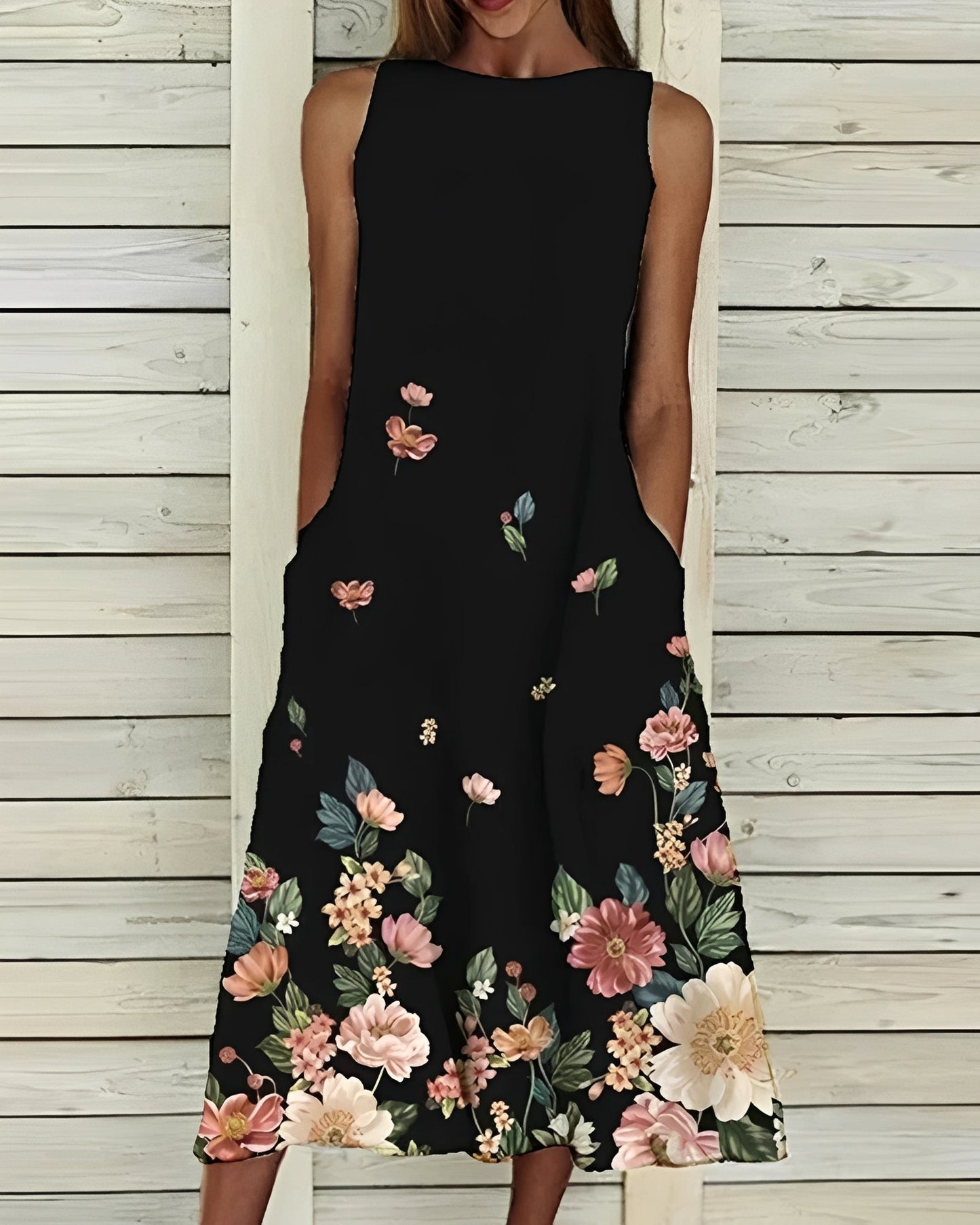 Josephine - Elegantes Kleid mit Blumenmuster für Damen