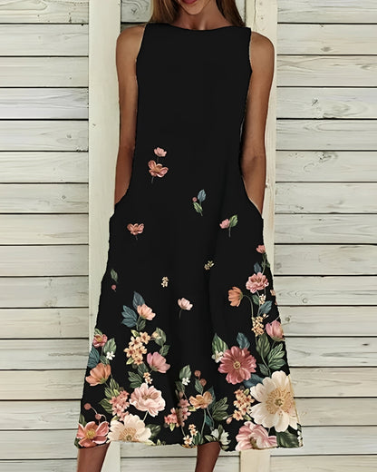 Josephine - Elegantes Kleid mit Blumenmuster für Damen
