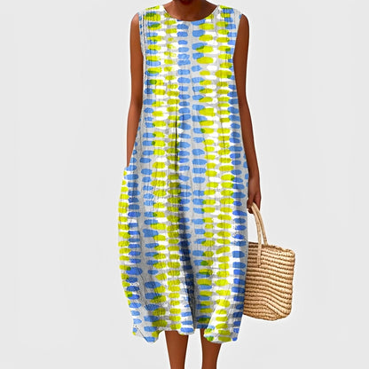 Karen - Elegantes ärmelloses Kleid für Damen