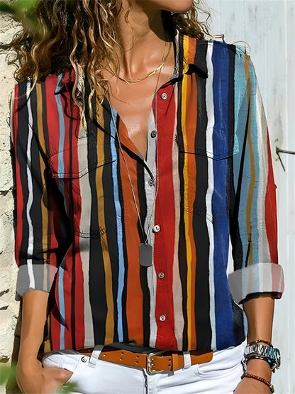 Kathleen - Elegante Bluse mit verspieltem Schnitt für Damen