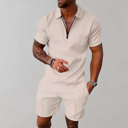 Edwin - Elegantes Set aus Polo und Shorts für Herren