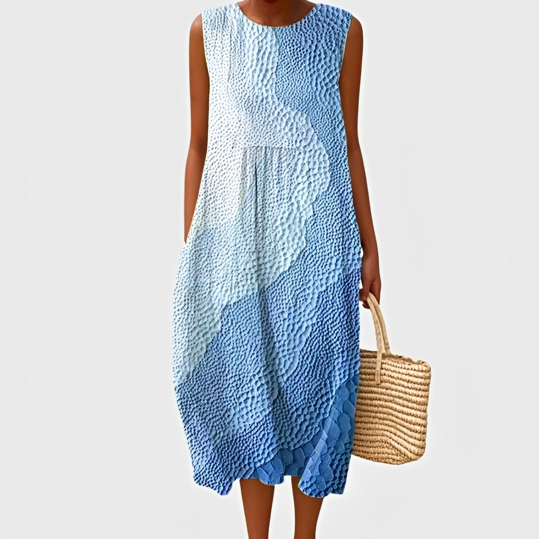 Karen - Elegantes ärmelloses Kleid für Damen