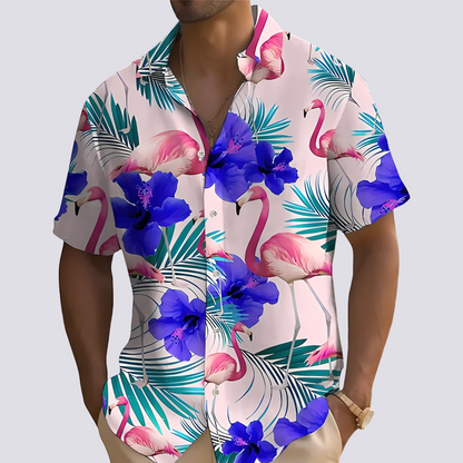 Philip - Schickes Hemd mit hawaiianischem Muster für Herren