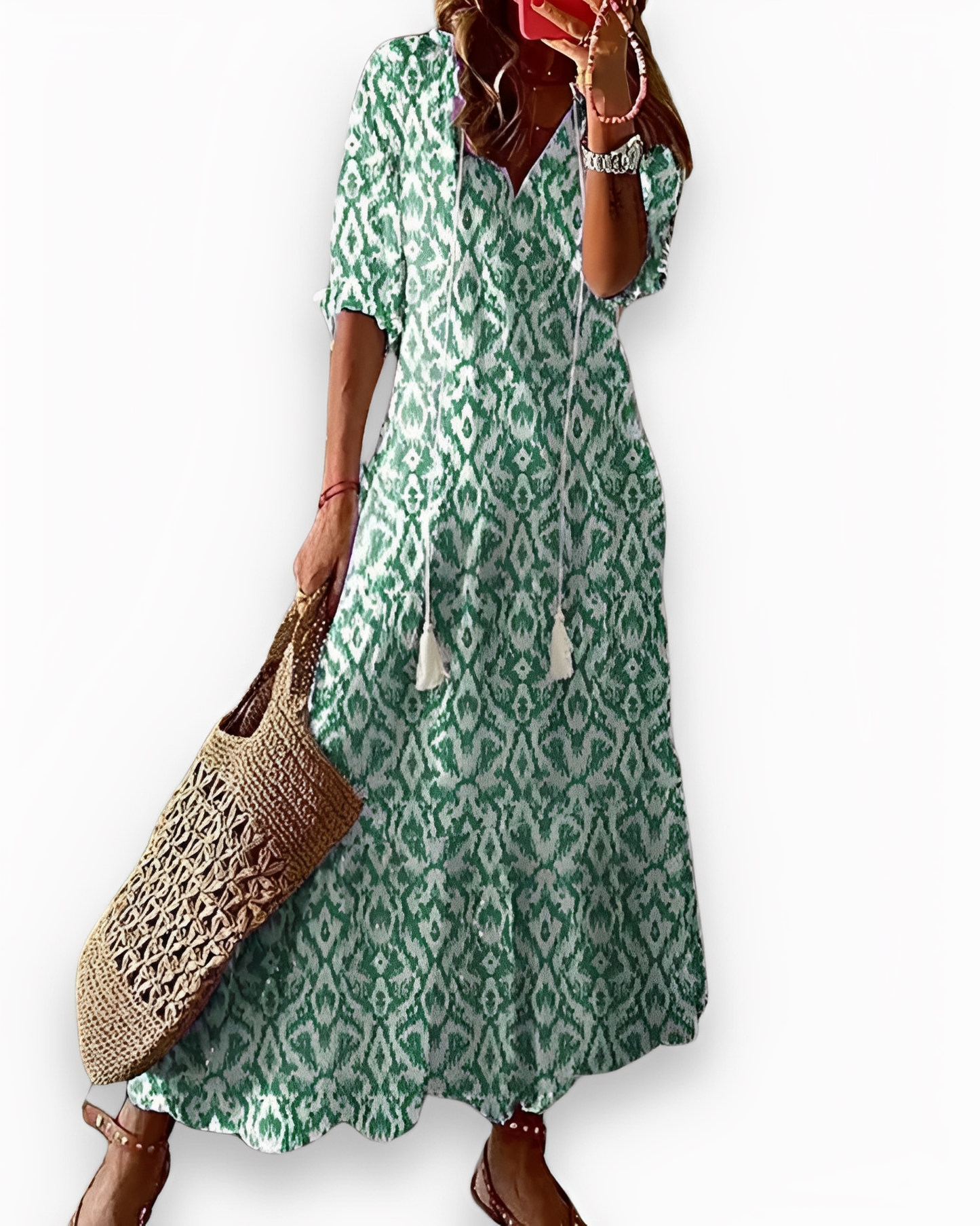 Annie - Lässiges, bohemisches Maxikleid für Damen