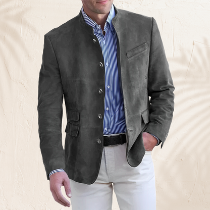 Philip – Herren-Herbstjacke mit Knöpfen