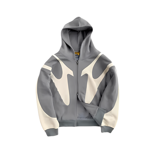 Lloyd - Stilvoller Herren-Hoodie mit Reißverschluss und Grafikdruck