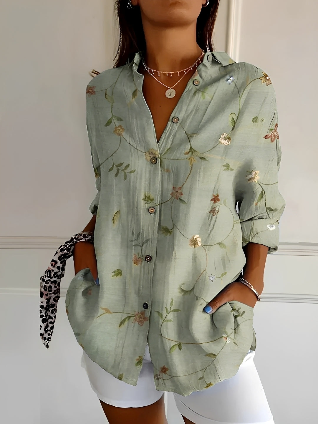 Chantelle - Elegante Bluse mit Knöpfen für Damen