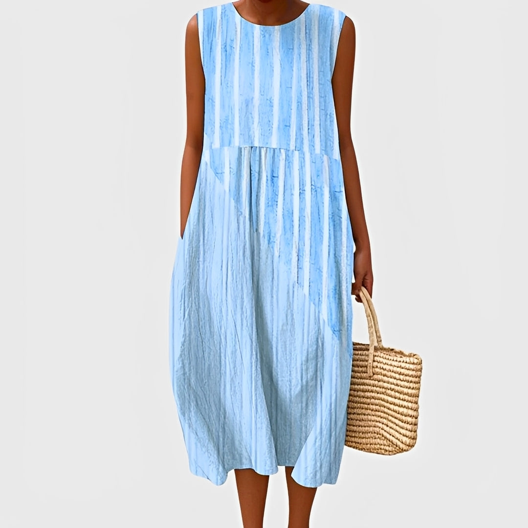 Karen - Elegantes ärmelloses Kleid für Damen