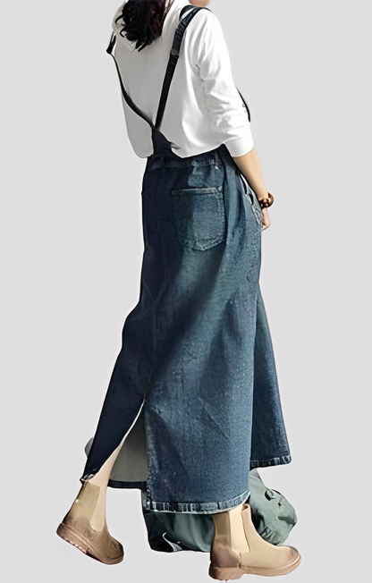 Katya - Eleganter Jeans-Overall für Damen