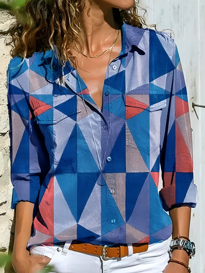Kathleen - Elegante Bluse mit verspieltem Schnitt für Damen